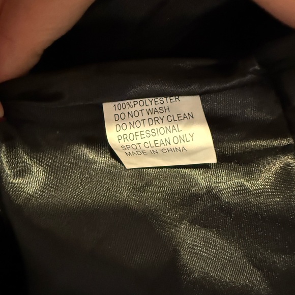 Mac Duggal Gold One Shoulder Dress - Picture 6 of 10